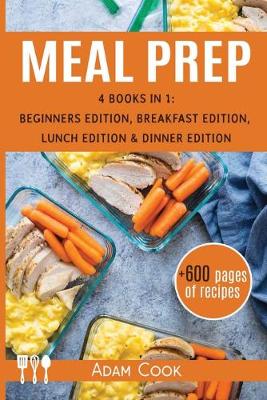 Book cover for Meal Prep 4 books in 1