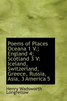 Cover of Poems of Places Oceana 1 V.; England 4; Scotland 3 V