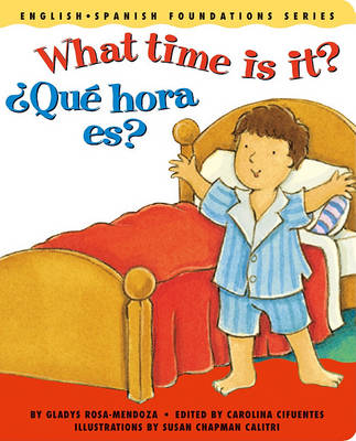 Book cover for What Time Is It? / Qu' Hora Es?