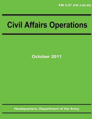 Book cover for Civil Affairs Operations (FM 3-57)
