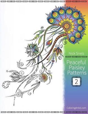 Book cover for Peaceful Paisley Patterns 2