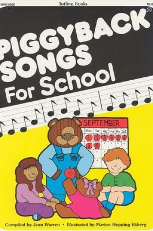 Cover of Piggyback Songs for School