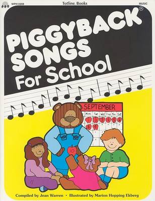 Book cover for Piggyback Songs for School