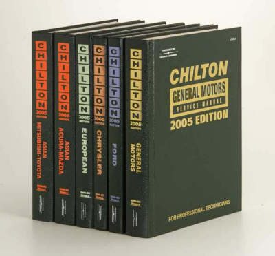 Cover of Chilton 2005 Service Manuals Set (6 Manuals)