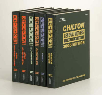 Book cover for Chilton 2005 Service Manuals Set (6 Manuals)