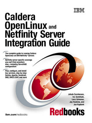 Book cover for Caldera OpenLinux and Netfinity Server Integration Guide
