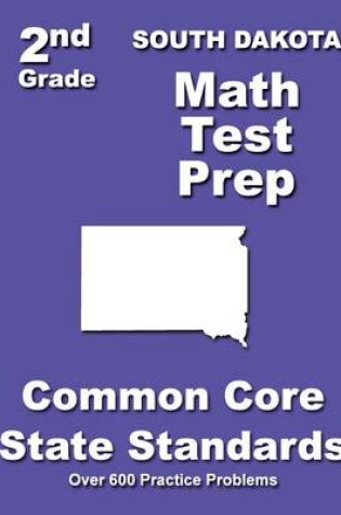 Cover of South Dakota 2nd Grade Math Test Prep