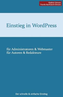 Book cover for Einstieg in WordPress 3.5