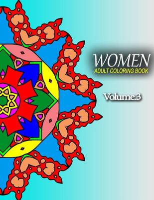 Book cover for WOMEN ADULT COLORING BOOKS - Vol.3
