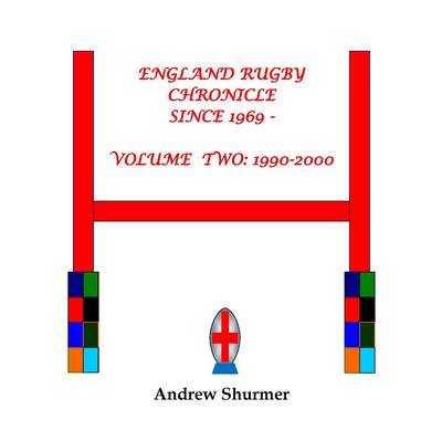 Book cover for England Rugby Chronicle Since 1969