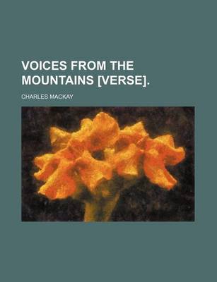 Book cover for Voices from the Mountains [Verse].