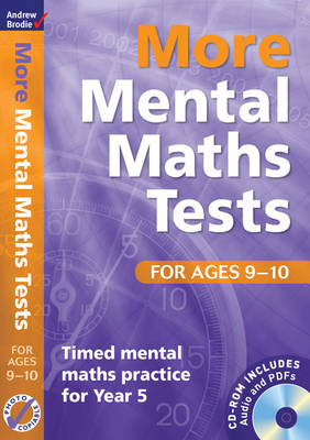 Book cover for More Mental Maths Tests for Ages 9-10