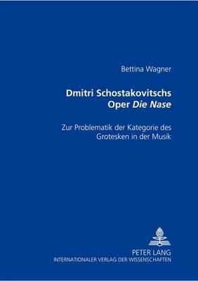 Book cover for Dmitri Schostakowitschs Oper "Die Nase"