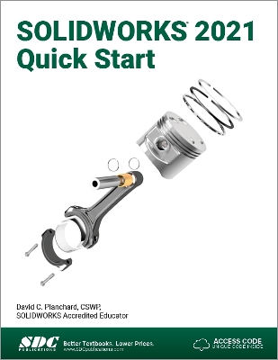 Book cover for SOLIDWORKS 2021 Quick Start