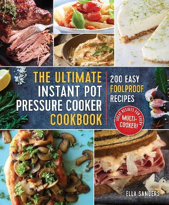 Book cover for The Ultimate Instant Pot Pressure Cooker Cookbook