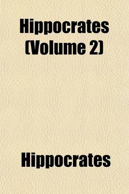 Book cover for Hippocrates (Volume 2)