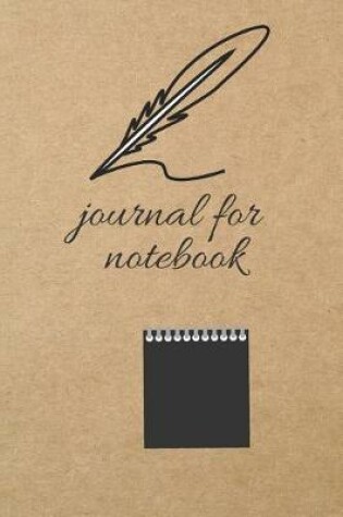 Cover of Journal for Notebook