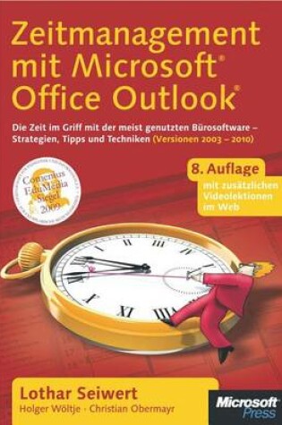 Cover of Zeitmanagement Mit Microsoft Office Outlook, 8. Auflage (Einschl. Outlook 2010)