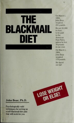 Book cover for The Blackmail Diet