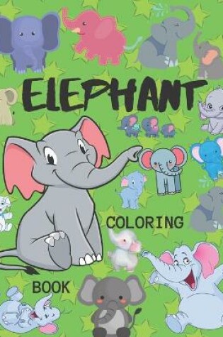 Cover of Elephant Coloring Book