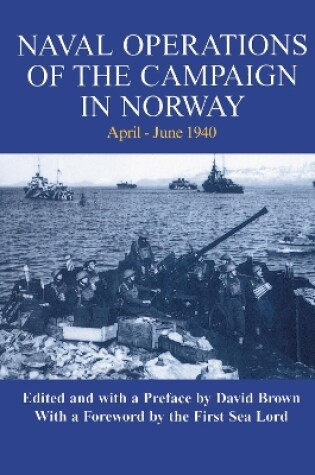 Cover of Naval Operations of the Campaign in Norway, April-June 1940