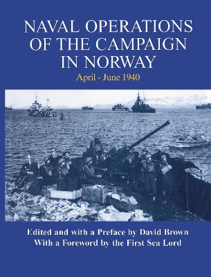 Book cover for Naval Operations of the Campaign in Norway, April-June 1940