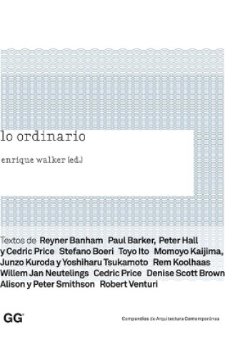 Cover of Lo Ordinario