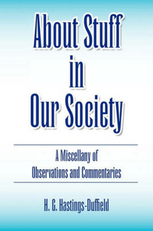 Cover of About Stuff in Our Society