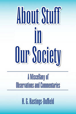 Book cover for About Stuff in Our Society