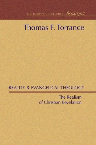 Cover of Reality and Evangelical Theology