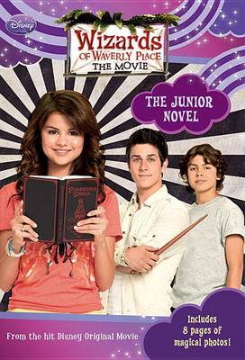 Book cover for Wizards of Waverly Place: The Movie the Junior Novel