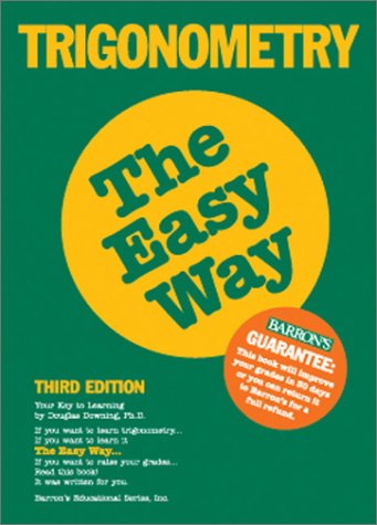 Book cover for Trigonometry the Easy Way: 3rd