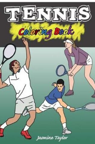 Cover of Tennis Coloring Book