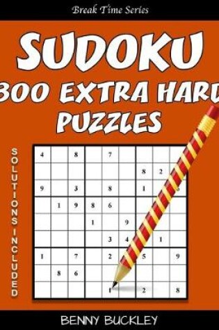 Cover of Sudoku 800 Extra Hard Puzzles. Solutions Included