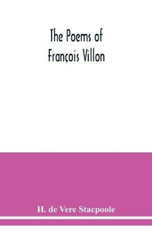 Cover of The poems of Francois Villon