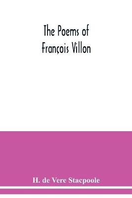 Book cover for The poems of Francois Villon