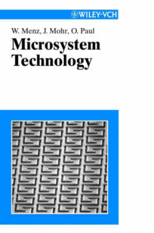 Cover of Microsystem Technology