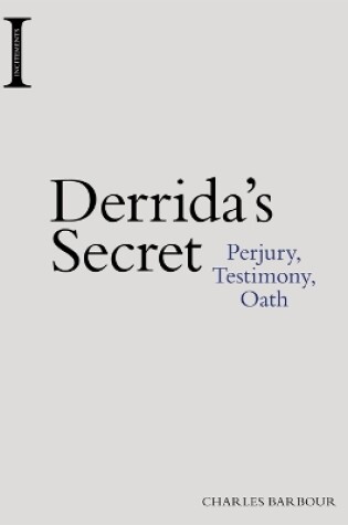 Cover of Derrida's Secret