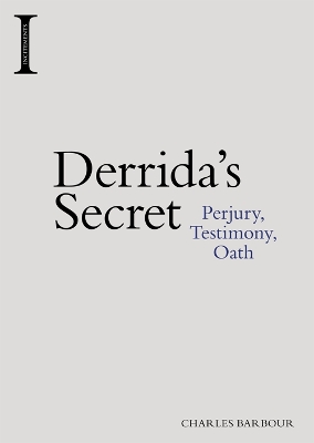 Book cover for Derrida's Secret