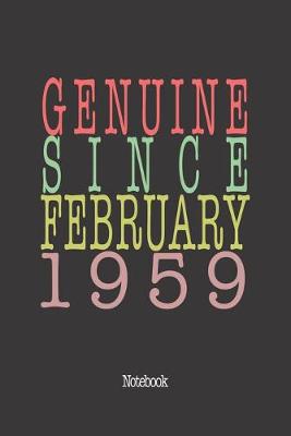 Book cover for Genuine Since February 1959