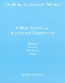 Book cover for Algebra and Trigonometry, Graphs and Models