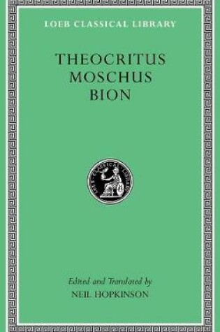 Cover of Theocritus. Moschus. Bion