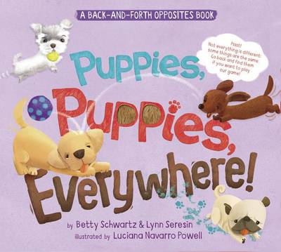 Book cover for Puppies, Puppies Everywhere!