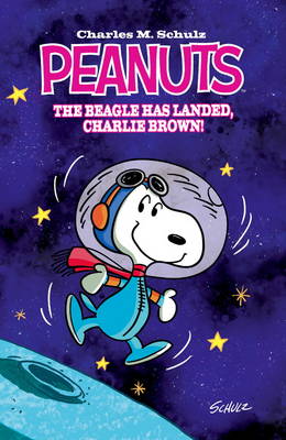 Book cover for Peanuts The Beagle Has Landed, Charlie Brown Original Graphic Novel