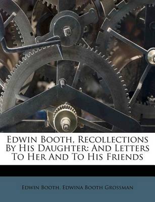 Book cover for Edwin Booth, Recollections by His Daughter