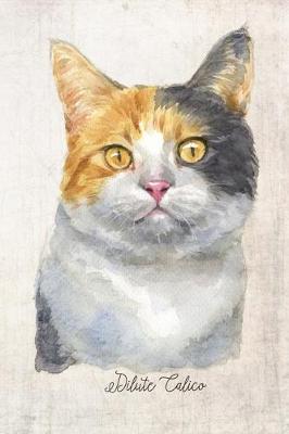 Cover of Dilute Calico Cat Portrait Notebook
