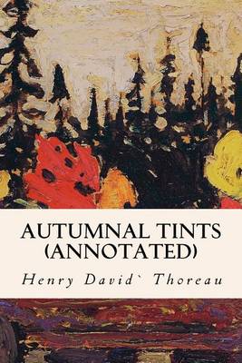 Book cover for Autumnal Tints (annotated)