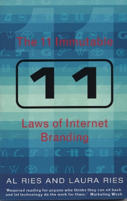 Book cover for The 11 Immutable Laws of Internet Branding