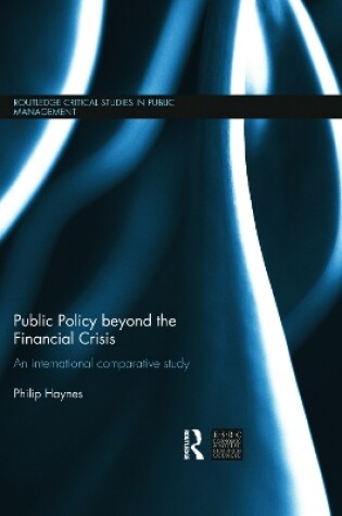 Cover of Public Policy beyond the Financial Crisis