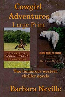 Book cover for Cowgirl Adventures Large Print
